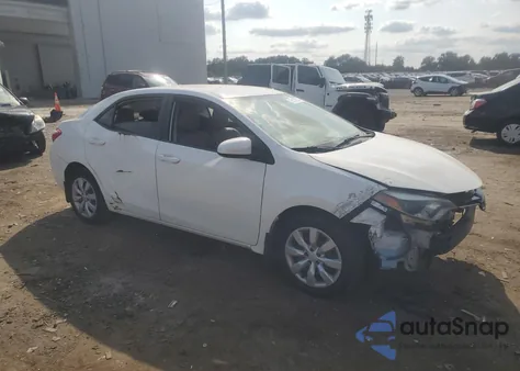 2016 Toyota Corolla L из США, поврежденный, VIN 2T1BURHE2GC551886